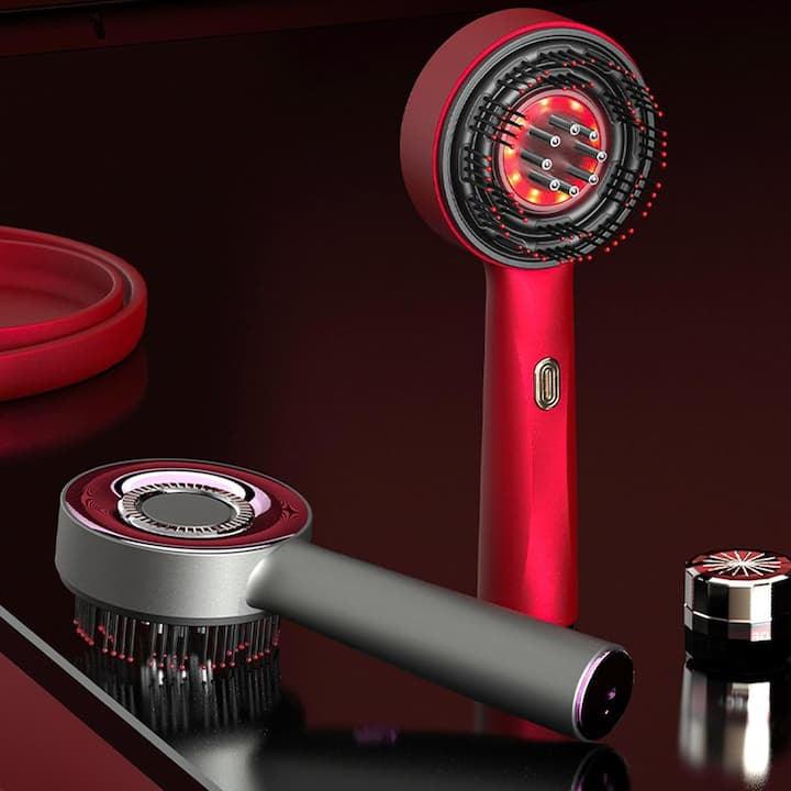 Electric Scalp Massager with Red Light Therapy Hair Growth - Life Snap