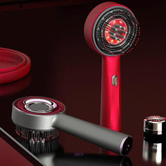Electric Scalp Massager with Red Light Therapy Hair Growth - Life Snap