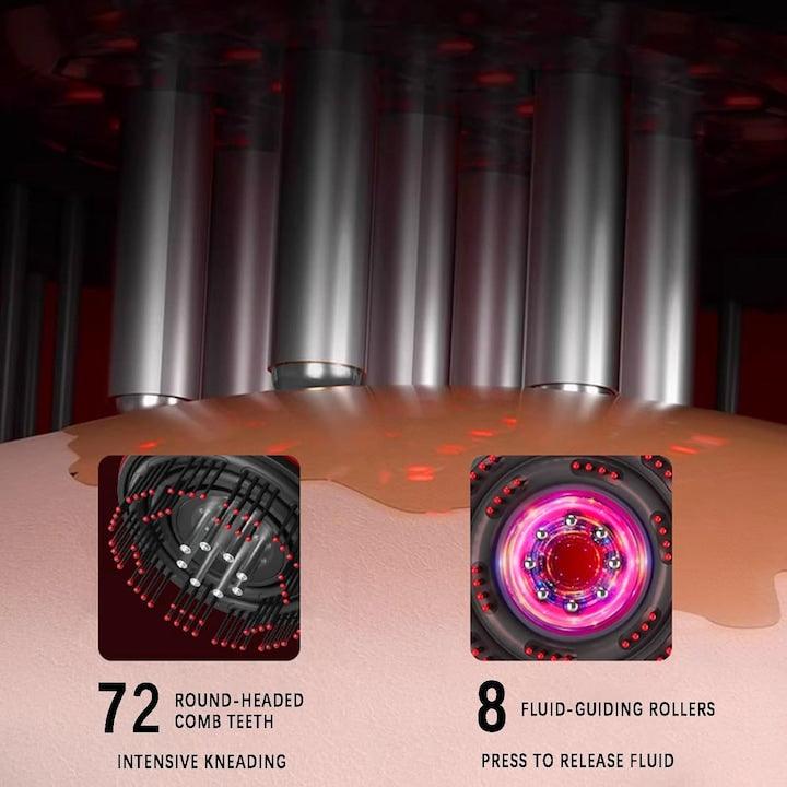 Electric Scalp Massager with Red Light Therapy Hair Growth - Life Snap